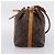 LOUIS VUITTON Monogram Petit Noe Schultertasche M42226 LV Auth BA15998V Monogramm - Ansicht 4