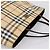 Bolso Tote BURBERRY Nova Check PVC Beige Silver Auth 205379 Plata - vista 6
