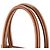 HERMÈS - Borsa a mano Hermès Birkin 35 in pelle clémence marrone gold - vista 8