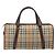 Burberrys Nova Check Boston Bag Canvas Beige Gold Ton Auth BA16134 - Ansicht 3
