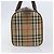 Burberrys Nova Check Boston Bag Canvas Beige Gold Ton Auth BA16134 - Ansicht 4