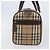 Burberrys Nova Check Boston Bag Canvas Beige Gold Ton Auth BA16134 - Ansicht 5