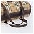 Burberrys Nova Check Boston Bag Canvas Beige Gold Ton Auth BA16134 - Ansicht 7