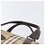 Burberrys Nova Check Boston Bag Canvas Beige Gold Ton Auth BA16134 - Ansicht 8