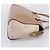 Miu Miu Handtasche aus Leder Beige Silver Auth bs37489 Silber - Ansicht 4