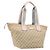 Borsa a mano GUCCI GG Canvas Sherry Line Beige Gold 131230 Auth 205412 D'oro