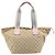 Borsa a mano GUCCI GG Canvas Sherry Line Beige Gold 131230 Auth 205412 D'oro - vista 3
