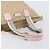 Borsa a mano GUCCI GG Canvas Sherry Line Beige Gold 131230 Auth 205412 D'oro - vista 7