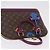 LOUIS VUITTON Monogram Totem Alma PM Hand Bag Purple LV Auth 206881SAM Roxo Monograma - vista 6