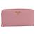 Saffiano Portafoglio lungo PRADA in pelle Safiano Pink Gold Auth 206818A Rosa D'oro - vista 13