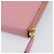Saffiano Portafoglio lungo PRADA in pelle Safiano Pink Gold Auth 206818A Rosa D'oro - vista 16