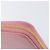 Saffiano Portafoglio lungo PRADA in pelle Safiano Pink Gold Auth 206818A Rosa D'oro - vista 8