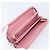Saffiano Portafoglio lungo PRADA in pelle Safiano Pink Gold Auth 206818A Rosa D'oro - vista 9