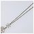 Collana CHANEL Camelia Metallo Argento CC Auth 199739 - vista 4