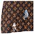 LOUIS VUITTON Catgram Shorts Hose Seide 40 Brown LV Auth BA15775SAM Braun - Ansicht 12