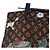 LOUIS VUITTON Catgram Shorts Hose Seide 40 Brown LV Auth BA15775SAM Braun - Ansicht 2