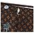 LOUIS VUITTON Catgram Shorts Hose Seide 40 Brown LV Auth BA15775SAM Braun - Ansicht 3