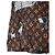 LOUIS VUITTON Catgram Shorts Hose Seide 40 Brown LV Auth BA15775SAM Braun - Ansicht 5