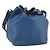 LOUIS VUITTON Borsa a tracolla Epi Petit Noe Nero Blu M44152 LV Auth 206620