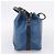 LOUIS VUITTON Borsa a tracolla Epi Petit Noe Nero Blu M44152 LV Auth 206620 - vista 3