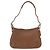 Borsa a mano Coach in pelle marrone e oro autentica 205368A D'oro - vista 2