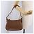 Borsa a mano Coach in pelle marrone e oro autentica 205368A D'oro - vista 25