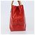 LOUIS VUITTON Monogram Vernis Reade PM Handtasche Red Rouge M91088 LV Auth bs37470 Rot - Ansicht 3