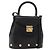 Borsa a mano Salvatore Ferragamo in pelle 2way Nero Oro Auth ar14300 D'oro