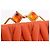 Miu Miu Sword Wallet Matelassé mit Leder-Charm Orange Goldfarben Auth 167697M - Ansicht 20