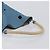 Hermès Bolsa de ombro HERMES Manjoire em couro azul claro prata Auth fm5461A - vista 7