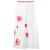 Autre Marque Falda maxi de lino Roberto Musso Graphic Sunburst Blanco