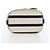 PRADA Pochette a spalla con catena Canvas Navy Gold Auth LN217M D'oro Blu navy - vista 10