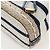 PRADA Pochette a spalla con catena Canvas Navy Gold Auth LN217M D'oro Blu navy - vista 12