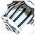 PRADA Pochette a spalla con catena Canvas Navy Gold Auth LN217M D'oro Blu navy - vista 18