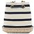 PRADA Pochette a spalla con catena Canvas Navy Gold Auth LN217M D'oro Blu navy - vista 3