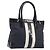 GUCCI Tote Bag Canvas Schwarz Gold 002 1119 Auth 207412 Golden