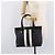 GUCCI Tote Bag Canvas Schwarz Gold 002 1119 Auth 207412 Golden - Ansicht 24
