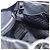Bolsa de Ombro PRADA em Couro Preta Prata BR4519 Auth am12738V Preto - vista 21
