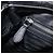 Bolsa de Ombro PRADA em Couro Preta Prata BR4519 Auth am12738V Preto - vista 23