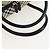 Burberrys Nova Check Boston Bag Nylon Schwarz Gold Auth am12695A Golden - Ansicht 7