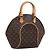 LOUIS VUITTON Monogram Ellipse MM Hand Bag M51126 LV Auth BA15997A Monogramm