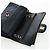 Borsa a tracolla CHANEL Chain Matelasse 23 in pelle d'agnello nera e oro CC Auth BA16032SAV Nero D'oro - vista 18