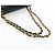 Borsa a tracolla CHANEL Chain Matelasse 23 in pelle d'agnello nera e oro CC Auth BA16032SAV Nero D'oro - vista 8