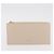Christian Dior Dior Bobby Chain Shoulder Wallet Leather Beige Gold Auth LN085M - vista 24