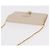Christian Dior Dior Bobby Chain Shoulder Wallet Leather Beige Gold Auth LN085M - vista 6