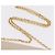 Christian Dior Dior Bobby Chain Shoulder Wallet Leather Beige Gold Auth LN085M - vista 8