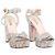 Prada Snakeskin Platform Ankle-Strap Sandals Black - view 2