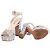 Prada Snakeskin Platform Ankle-Strap Sandals Black - view 8