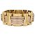 Autre Marque Bracciale "Tank", oro giallo e oro rosa.