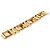 Autre Marque Bracciale "Tank", oro giallo e oro rosa. - vista 4